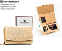 Portfel damski eko PTN 001-NF82 Beige