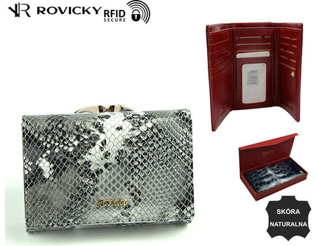 ROVICKY 8810-SNR RFID leather wallet