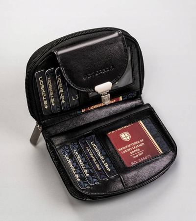 PETERSON PTN RD-28-GCL RFID leather wallet