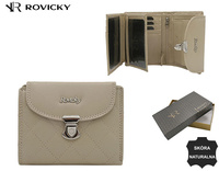 Portfel skórzany RD-19-GCL Beige