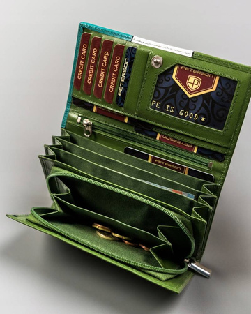 PETERSON PTN RD-07-GCL-S RFID leather wallet