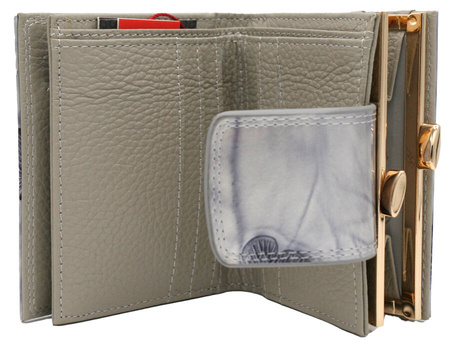 Leather wallet RFID PETERSON PTN 42329-BF