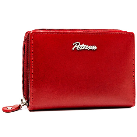Gift Set: Wallet and Keychain Peterson PTN SET-D-67-KCS RED