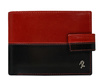 Portfel męski skórzany N01L-VT2 Black+Red