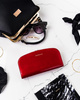 Women's leather wallet PTN 42123-SH RED