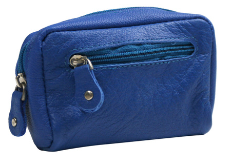 Skórzane etui na klucze KC-03-CS R.Blue