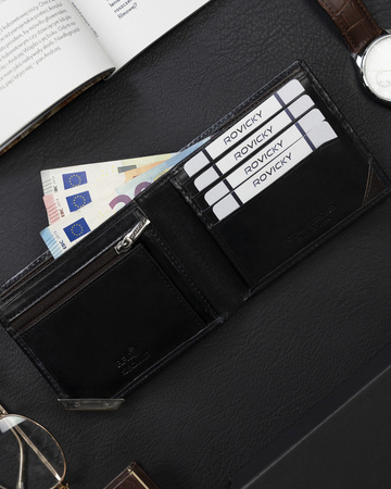 ROVICKY N993-RVTM-GN RFID leather wallet