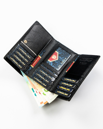 Portfel damski PTN PTN PS108-MLF Black