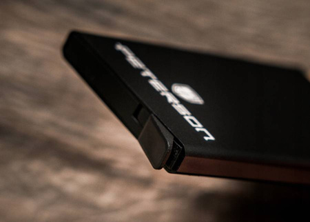 Gift Set: Men's Leather Wallet + Card Holder PTN ZM35 Peterson