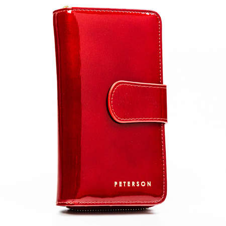 Portfel damski skórzany PTN 76116-SH Red