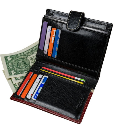 ROVICKY 331-RBA-D RFID leather wallet