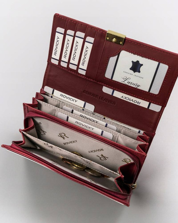 Portfel skórzany ROVICKY RH-20A-1-SAF