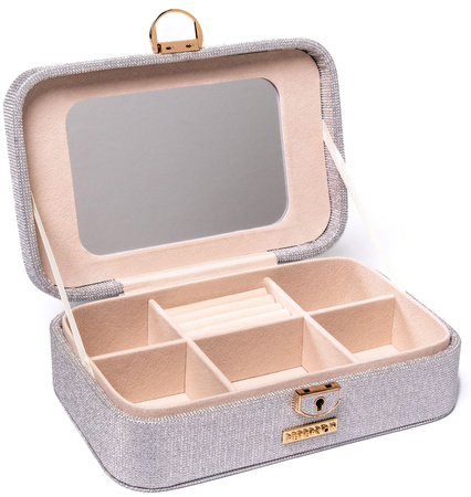 Szkatułka na biżuterię PTN SZK-07 Silver