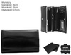 Portfel damski skórzany RD-06-LGV-NL Black