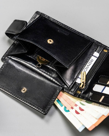 Leather wallet RFID ROVICKY 22319L-RVTP