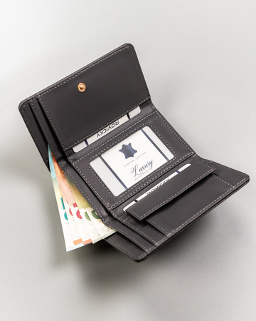 Portfel damski na blistrze PP-SF-1077-A-BL Gray