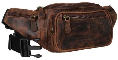 PETERSON men's leather kidney case PTN 2506-H