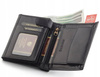 Portfel skórzany RFID PETERSON PTN 317 2-1-1 BLACK