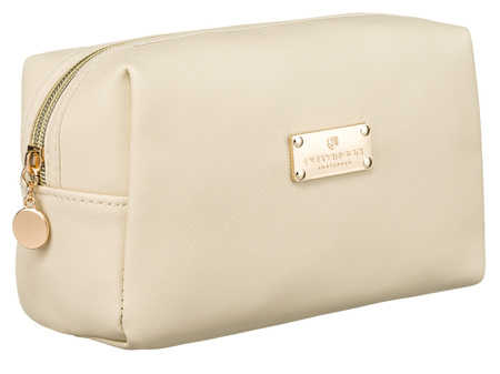 Single-Compartment Travel Cosmetic Bag PTN KOS-L02-P Light Beige Peterson