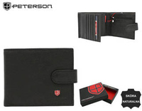 Portfel skórzany PTN MR-08L-CN BLACK
