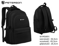 Plecak PTN 77704 Black