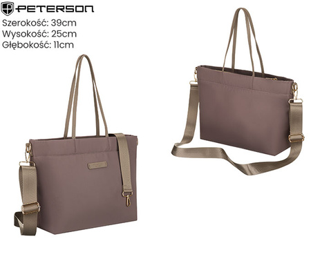 Torebka Peterson PTN JN-10 Beige