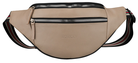 Saszetka skórzana R-3006-CLB Beige