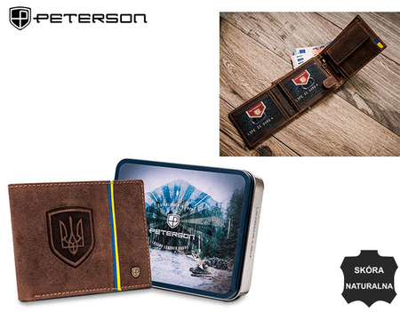 PETERSON PTN 304-P-UP UA RFID leather wallet