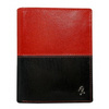 Portfel skórzany RFID ROVICKY D1072-VT2 Black+Red