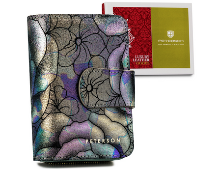 PETERSON PTN 425214-MD RFID leather wallet