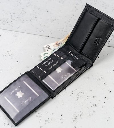 Men's leather wallet 0670-P-D