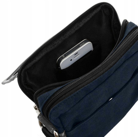 Torba skórzana+canvas ALWAYS WILD 251-MHC