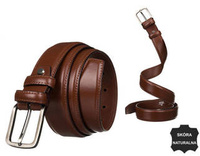 Men's leather belt NL-PM-14-SPL TAN