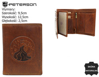 PETERSON PTN N4-EBS RFID leather wallet