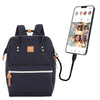 Himawari Women’s Backpack with Laptop Pocket and USB Port 1881-03(1)