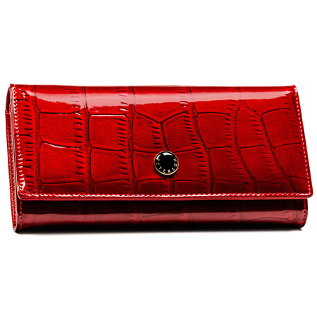 Portfel damski skórzany PTN 72401-CB Red