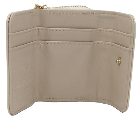 Portfel damski eko w puszce PTN 011-LAK-PUS Beige