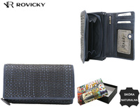 Leather wallet ROVICKY R-614-DDW