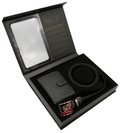 Zestaw portel+pasek N4L-03-BW