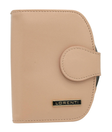 Portfel damski skórzany 43972-CIS-3320 BEIGE