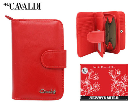 Portfel damski N126-APU-BL M.Red