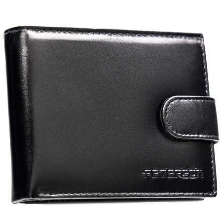 Portfel męski skórzany PTN N992L-NGV Black
