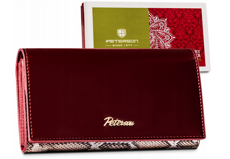 PETERSON PTN BS-411 RFID leather wallet