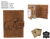 RFID leather wallet Always Wild N4L-CHM-BEAR