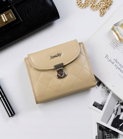 Portfel skórzany RD-19-GCL Beige