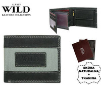 Leather wallet Always Wild N992-JEANS