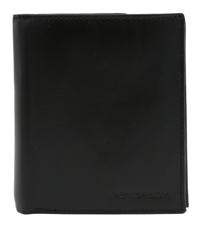 Gift set: leather wallet and keychain PETERSON PTN SET-M-1549-KCS