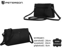 PETERSON leather handbag PTN TOR-309-SNC