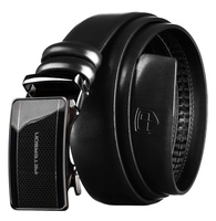 Pasek męski skórzany PTN A018-AB Black