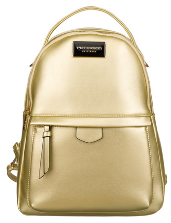Plecak damski eko PTN F3606 Gold